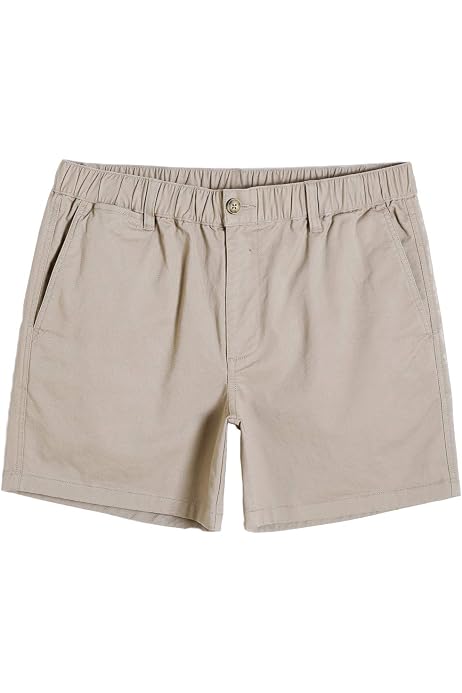Inseam Elastic-Waist Short Shorts 