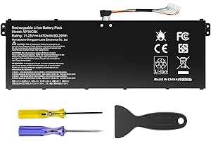 ASUNCELL 11.25V/50.29Wh AP18C8K Batterie d'ordinateur Portable pour Acer Aspire 5 A514-52 A514-52-58U3, Chromebook 314 C933, Swift 3 SF314-42-R4XJ SF314-42-R27B SF314-57 SF314-57G SF314-58 Series