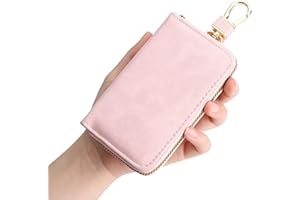 LTLSZRN Portachiavi Raccoglitore Chiave multifunzione,Borse universali per auto portachiavi per uomo donna,portafoglio portachiavi Impermeabile,Tasche e 6 Ganci