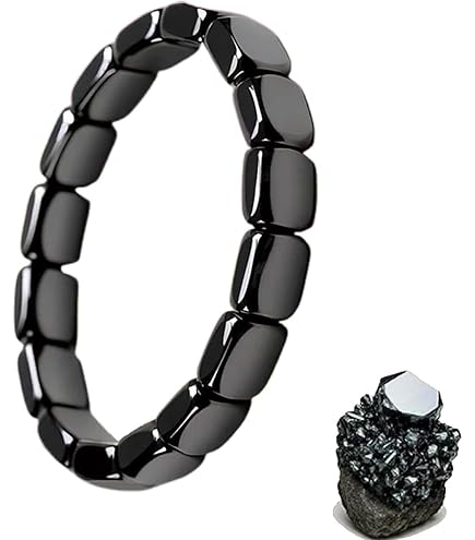 Bracelet En Hématite Korvos, Bracelet En Hématite Hemys Pour