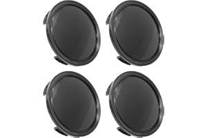 Ceeyoll 4 Pièces Cache Moyeu,Plastique ABS Cache-Moyeu,Cache Moyeu 58 mm (ID 55 mm),Cache Moyeu Seat Universels,Centre de Jante Capuchons,Enjoliveur Roue Centrale pour Voitures remplacer.