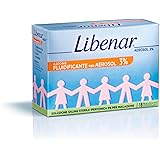 Libenar Fiale Aerosol Ipertoniche 3% per l’Inalazione in Aerosolterapia di Neonati, Bambini e Adulti, 18 Fiale da 4 ml