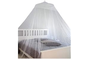 AMANKA XXL moskitiera 2,5 x 12 m ?ó?ko podwójne siatka na komary, podró?ne baldachim