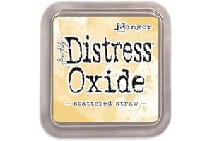 Ranger 554293 Tim Holtz Distress Oxide Stempelkissen Scattered Straw, Grün, 7, 6 x 7, 6 cm