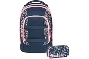 Satch Pack Schulrucksack Set 2tlg. mit Schlamperbox