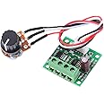 DC 12V Motor Speed Controller Adjustable Volt Low Voltage DC 1.8V to 15V 2A Mini PWM Control Module Low Voltage Regulator with Over Current Protection