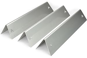 Grillrost.com Das Original Barre aromatiche in Acciaio Inox per Weber - Copribruciatori per Spirit Serie 200