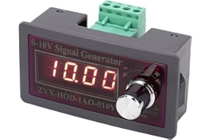 0-10V Signalgenerator Modul mit LED Spannungsanzeige Einstellbarer Spannungsgenerator für SPS Steuerung Überstromschutz und Einfache Kalibrierung