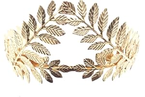 GCDN Bijou de mariée fait à la main - Accessoires pour cheveux - Couronne de laurier - Diadème rétro - Pour filles et femmes