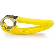 Coupe-fruits Cup Slicer 2 Pièces – Lames Inox 304, Coupe 5 Tranches, Pour Fraises, Bananes, Légumes (vert)