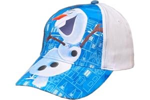 cartoon Hut mit Visier, Frozen 2, Disney, Elsa, Anna, Olaf, Sommermütze für Kinder, verstellbar