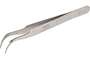 Beauty7-VETUS_ST-15 Super-Fine High Precision Pinzette, Säurebeständig