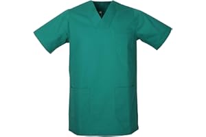 Misemiya - VÊTEMENTS DE Travail Unisex COL PIC Manches Courtes Médicaux Unisexe - Ref.817