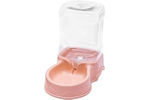 Fenteer Automatic Pet Feeder, 3.5L cat and Dispenser Drinker Waterer for cats and dogs Animals, Pink Water Feeder