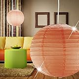 MIA Light Papier Kugel Hänge Leuchte Ø400mm/ Asia/ Orange/...