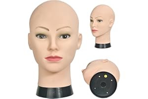 YYQXZG Blad Mannequin Testa Professionale per Cappello Display Maschera Dispiay Occhiali Dispiay con un morsetto da tavolo (12-b)