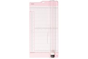 Vaessen Creative Massicot et Plaque de Rainurage, 15,2 x 30,5 cm, pour Scrapbooking, Création de Cartes et Autres Loisirs Créatifs en Papier, Rose