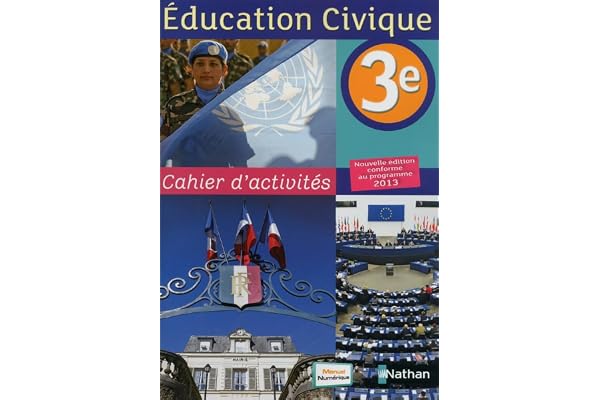 Cahier d'activités éducation civique 3e