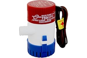 NAVPOWER YACHT ENERGY QUALITY NAVPOWER Pompa di Sentina Performante - Barca e Camper (750 GPH 12v)