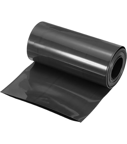 Spirit-MAP Emballage Batterie Gaine Thermorétractable PVC Thermorétractable Tuyau Tube 70mm Plat