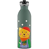 24Bottles Kids Bottle Smart Cat Paslanmaz &Ccedil;elik &Ccedil;ocuk Su Matarası 500 ml