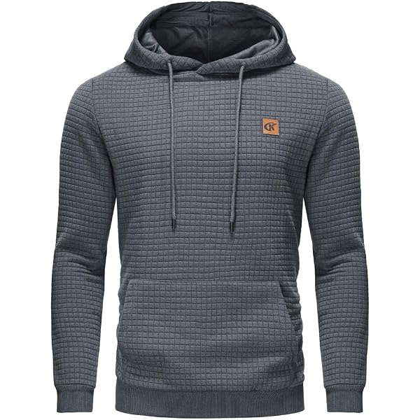 Sweat à Capuche Homme COOFANDY - Coton Doux - Manches Longues - Poches - Coupe Décontractée - Plusieurs Couleurs - 5