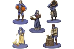 WIZKIDS Mayfair Games Europe MFG72869 Agricola Game Expansion: Purple (5 figurek), wielokolorowy