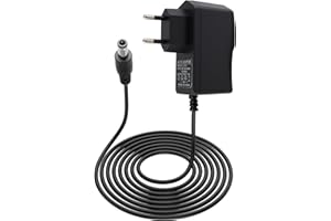 LUMITREX 12V 1A Chargeur pour Bose SoundLink Mini 1 Adaptateur Secteur avec Câble 1m Remplacement Câble Alimentation avec Connecteur DC 5,5 x 2,1 mm pour Bose SoundDock XT Caméra IP LED Routeur