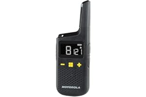 MOTOROLA Solutions - Lot de 2 Talkie Walkies - XT185 - PMR 446 - Idéal pour Les Professionnels - Indice IP54 - Radio Polyvalente