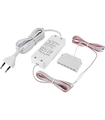 LED Trafo 18W Fußdruckschalter, 6-Fach MINI Buchse für MINI-AMP Stecker | 12V LED Trafos -Standard- | LED Trafo / Netzteil | von mec-light LED Trafo 18W Fußdruckschalter, 6-Fach MINI Buchse für MINI-AMP Stecker | 12V LED Trafos -Standard- | LED Trafo / Netzteil | von mec-light