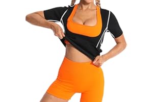 Vigorix Saunaanzug für Damen, Neopren, Taillentrainer, Gewichtsverlust, Sauna-Weste, Training, Sauna, Körperformer, Schweißanzug