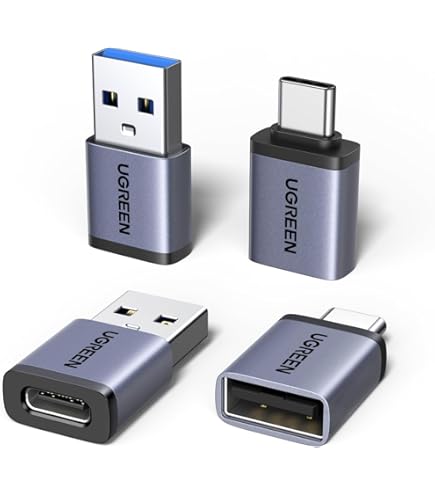 Usb A Auf Usb C 2 X USB C Auf USB A Adapter Kabel OTG USB Ladekabel USB C Adapter Ladegerät Adapter USB C Auf