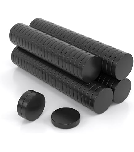 Wukong Lot De 10 Aimants Puissants Percés 25x8mm N52 - Force 20kg Pour Bricolage Et Fixation