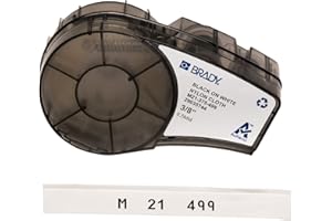 Brady 110893 Nero, Bianco Etichetta per stampante autoadesiva