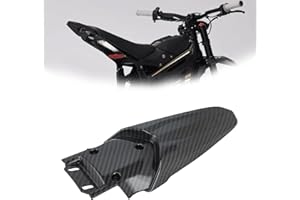 BIUGERCN Dirt Bike Rear Fenders Protector for Talaria Mud Gaurd Motorcycle Fenders Mudguard Carbon Fiber Pattern for Talaria Sting MX3 MX4 Electric Dirt Bike