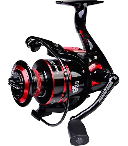 FISHN Reel 500 Moulinet - idéal pour Toute Canne avec Un Poids au Lancer Compris Entre 20-100gr ou comme Barre de remorquage, brochet, Poisson-Chat, doré, morue ou Saumon