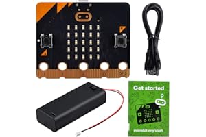 ‎GEEEKPI GeeekPi BBC Micro:bit V2.2 MB V2 Development Board for Coding and Programming (Micro USB Cable and Battery Holder Are Included)