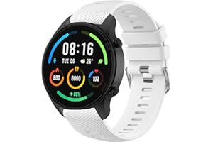 AMCC for Garmin Forerunner 255 Strap, 265 Strap, Venu 2/Venu 3/Vivoactive 4 45mm, 22mm Width Adjustable Soft Silicone Quick Release Band for 255/265 Music,Legacy Hero