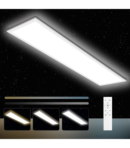 Eglo SALITERAS-C LED Deckenpanel 116 Cm – Dimmbar & Smart Mit Connect Funktion