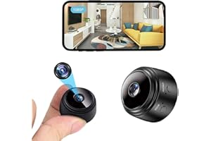 Homax Products Mini Spy Camera, Wireless Camera 1080P Full HD with Audio and Video, Hidden Secret Baby Monitor Home Security Surveillance Cam with Night Vision Motion Detection for Outdoor/Indoor
