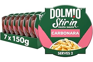 Dolmio Stir In Carbonara Pasta Sauce, Bulk Multipack 7 x 150g pots