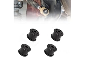 Anlseiod 4x Joint Levier Vitesses Manuel pour Ford Fiesta Focus 4S6P7412AA 4S6P-7412-AA Noir remplacement Joint deLevier de Vitesses