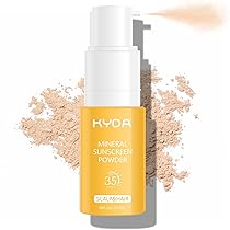 KYDA Mineral Sunscreen Powder, for Scalp & Hair, SPF 35 PA++