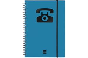 finocam 8510610 Rubrica Telefonica, Blu, 148 x 210 mm