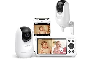Momcozy Babyvakt Med 2-Kameraapp