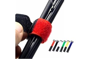 KRAKEN FISHING Scratch pour Canne à pêche [Lot de 6], idéal pour maintenir vos brins de cannes ensemble. Grâce à nos scratchs vous pouvez transporter et stocker vos cannes a peche en toute sécurité.