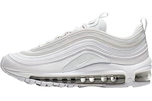 Nike Air Max 97 (GS) - Scarpe da Atletica Leggera Bambino, Bianco (White/White/Metallic Silver 000), 37 EU