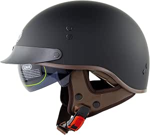 TKYDM DOT Certified Moped Helmet 
