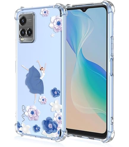 Cover Per VIVO Y21, Y21S E Y33S - Custodia Antiurto Sottile Con Stampa Cartoon, Morbida Al Silicone, Adatta Per Ragazze