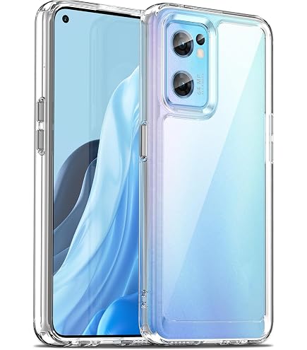 Ivoler Klare Silikon Hülle Für Oppo Find X5 Lite – Transparent, Stoßfest, Kratzgeschützt, TPU